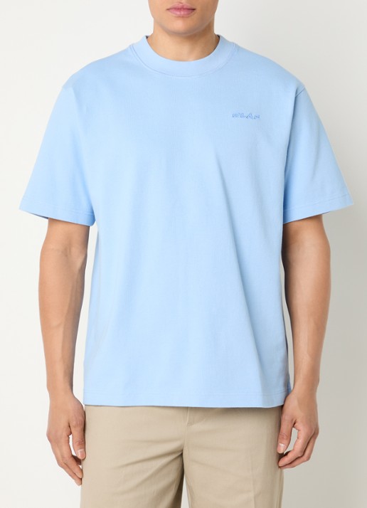 OLAF Studio T-shirt met logoborduring