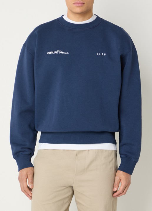 OLAF Sweater met logoborduring