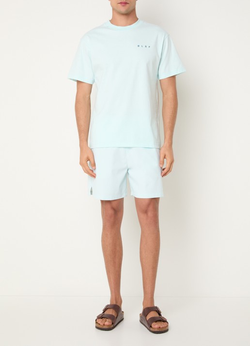 OLAF T-shirt met front- en backprint - voorkant 3 mint