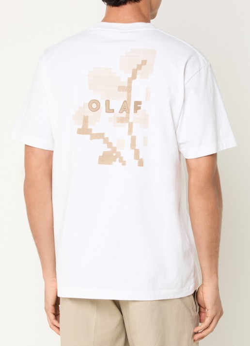 OLAF T-shirt met front- en backprint