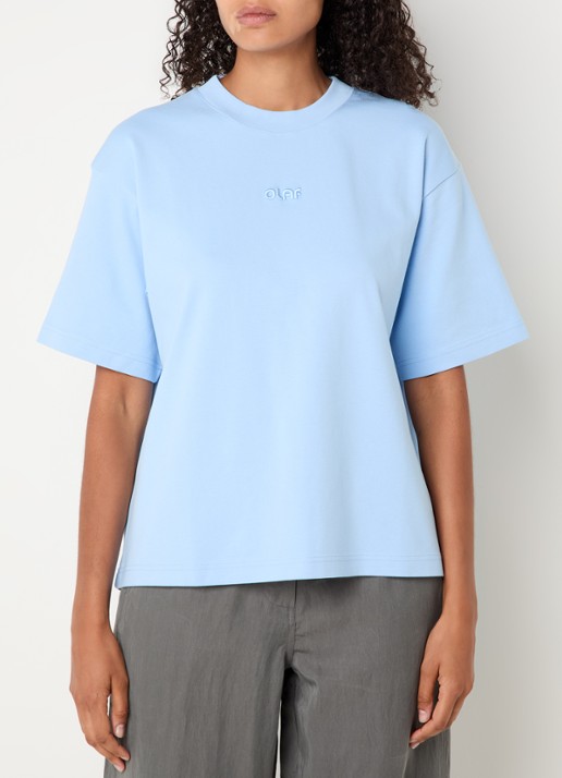 OLAF T-shirt met logoborduring