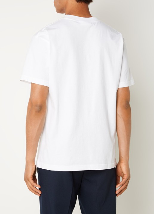 OLAF T-shirt met logoprint - achterkant 2 wit