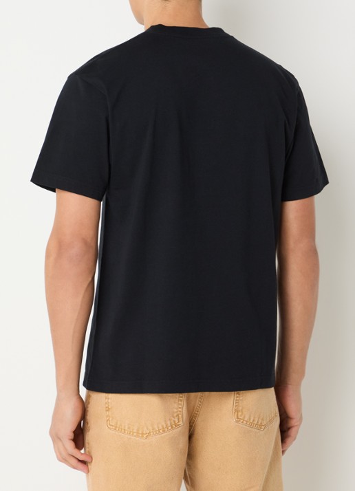 OLAF T-shirt met logoprint - achterkant 3 zwart