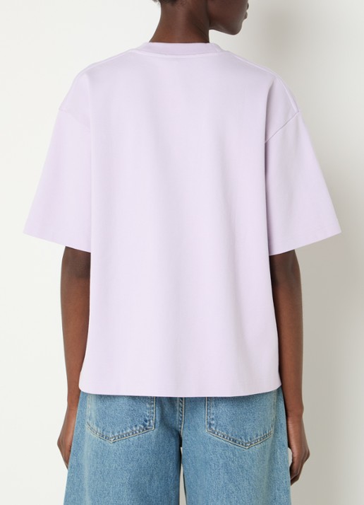 OLAF T-shirt met logoprint - achterkant 3 lila