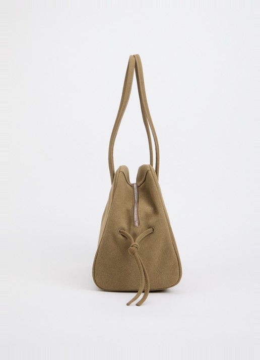 Ölend Brooklyn schoudertas - detail 3 khaki