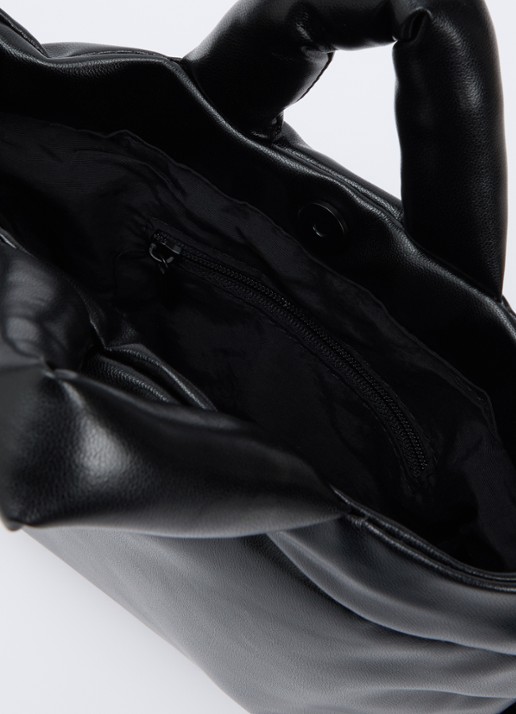 Ölend Micro Ona crossbodytas met verstelbare schouderriem - detail 3 zwart