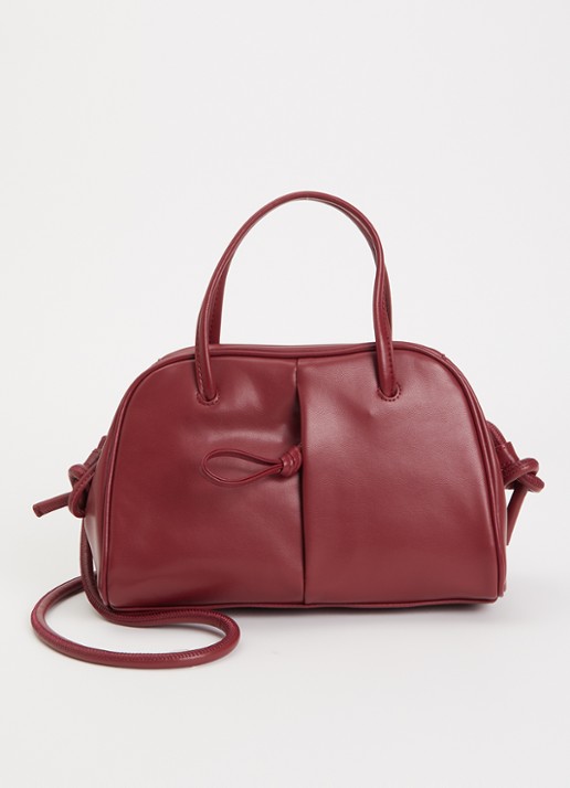 Ölend Mini Brooklyn crossbodytas - voorkant kersenrood