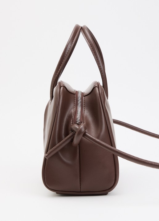 Ölend Mini Brooklyn crossbodytas - detail 3 chocoladebruin