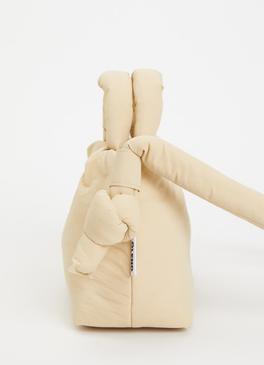 Ölend Mini Ona crossbodytas met afneembare schouderriem - detail 3 lichtgeel