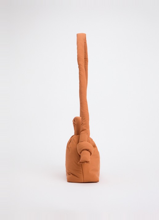 Ölend Mini Ona crossbodytas met afneembare schouderriem - detail 3 oranjebruin