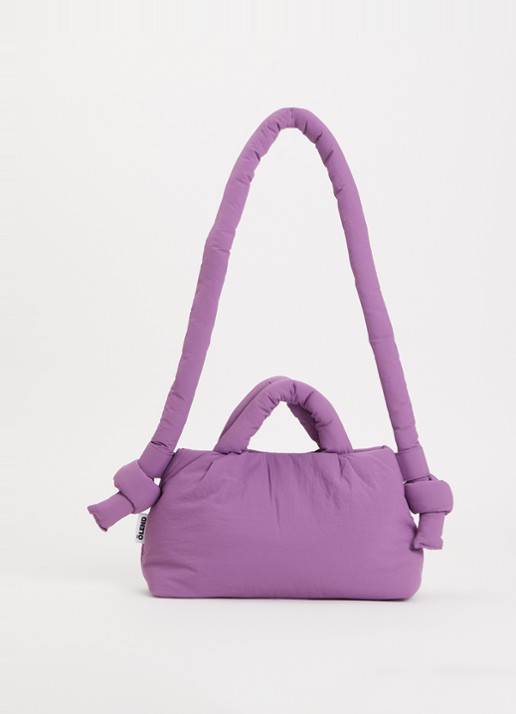 Ölend Mini Ona crossbodytas met afneembare schouderriem - voorkant 5 paars