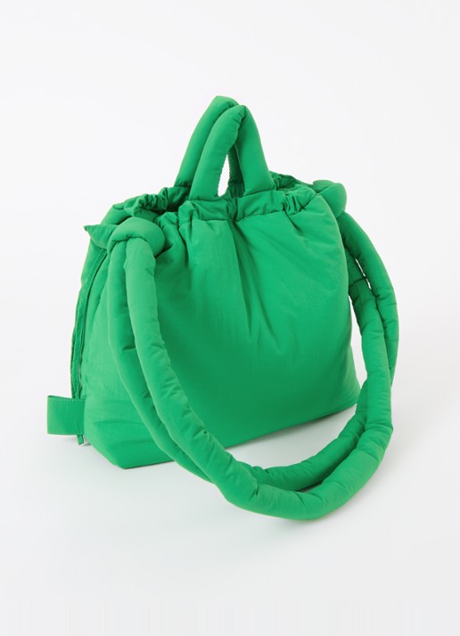 Ölend Ona gewatteerde crossbodytas  - achterkant 4 groen