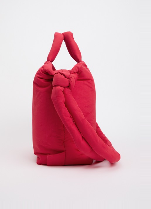 Ölend Ona gewatteerde crossbodytas - detail 3 koraalrood
