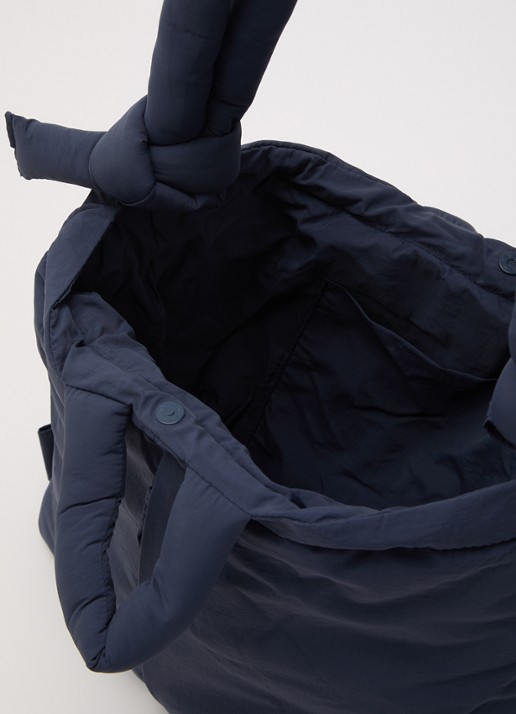 Ölend Ona gewatteerde schoudertas met verstelbare schouderriem - detail 3 donkerblauw