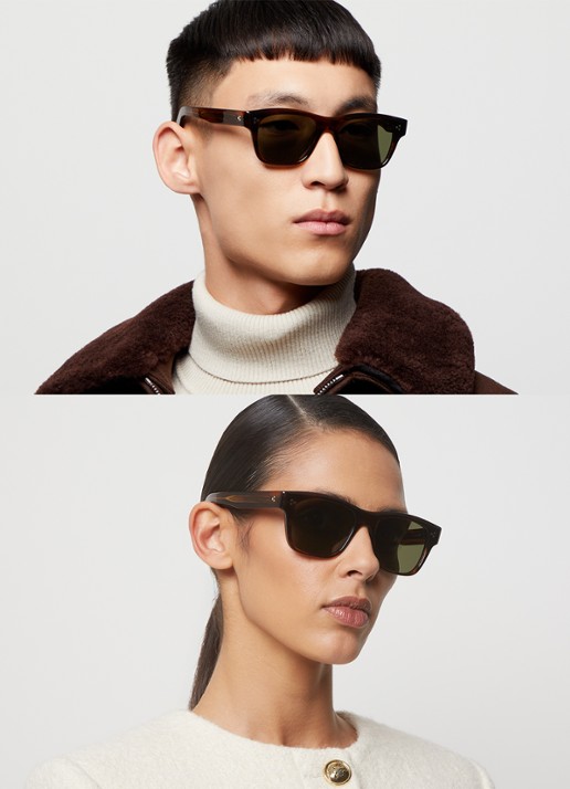 Oliver Peoples Birell Sun zonnebril OV5524SU - voorkant 5 bruin