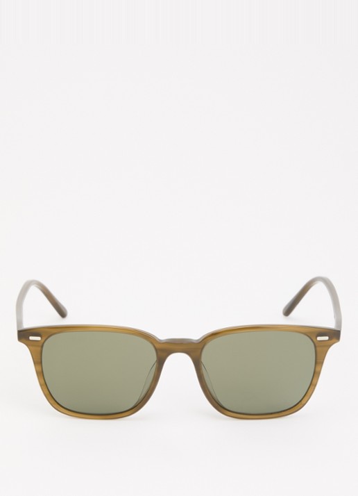 Oliver Peoples Laedin zonnebril OV5614SU - detail 2 mosgroen