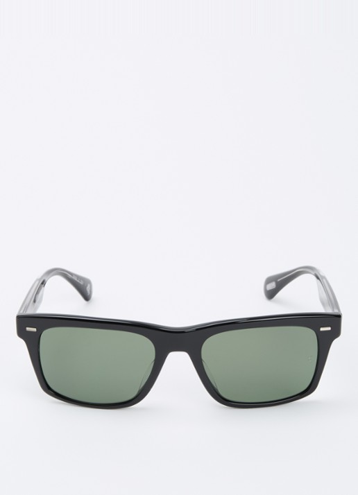 Oliver Peoples R-16 zonnebril gepolariseerd OV5596SU - detail zwart
