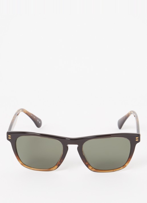 Oliver Peoples R-3 zonnebril gepolariseerd OV5555SU - detail 3 donkerbruin