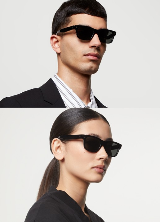 Oliver Peoples Rosson Sun zonnebril gepolariseerd OV5540SU - voorkant 5 zwart