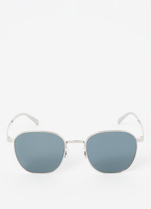 Oliver Peoples Rynn zonnebril gepolariseerd OV1329ST - detail 3 zilver