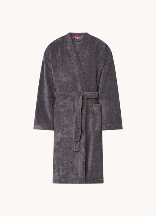 Olivier Desforges ALIZEE   Anthrac     Kimono - voorkant 3 middengrijs