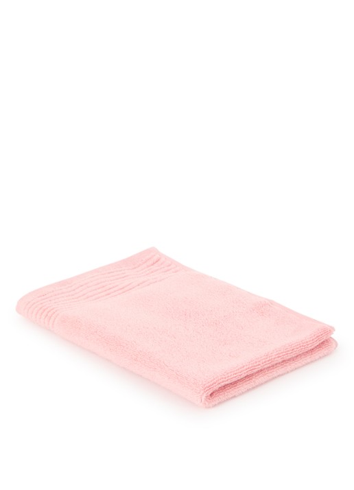 Olivier Desforges ALIZEE   Azur     Guest towel - voorkant 2 zalmroze