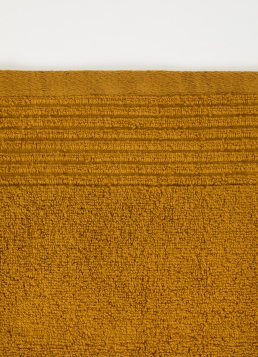 Olivier Desforges ALIZEE   Azur     Guest towel - detail 3 mosterd