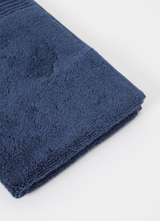 Olivier Desforges ALIZEE   Azur     Guest towel - voorkant 2 donkerblauw