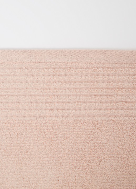 Olivier Desforges ALIZEE   Azur     Guest towel - detail 3 roze