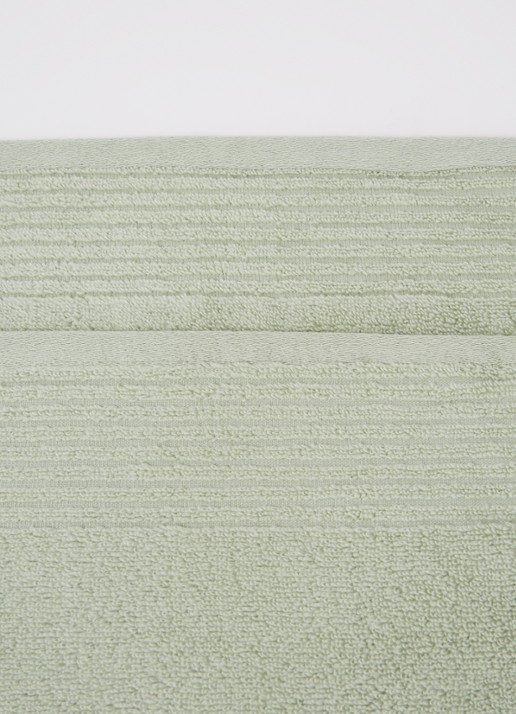 Olivier Desforges ALIZEE   Azur     Guest towel - detail khaki