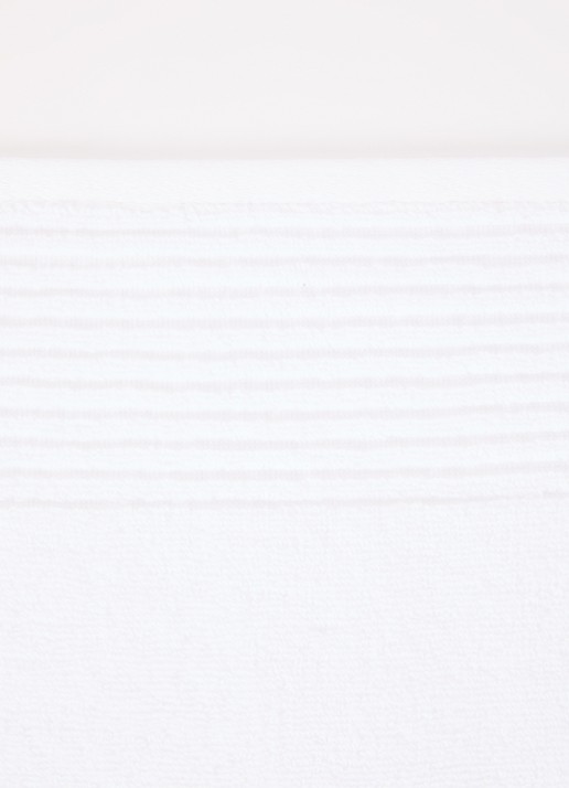 Olivier Desforges Alizee badlaken van katoen 450 gr/m2 - 70 x 140 cm - detail wit