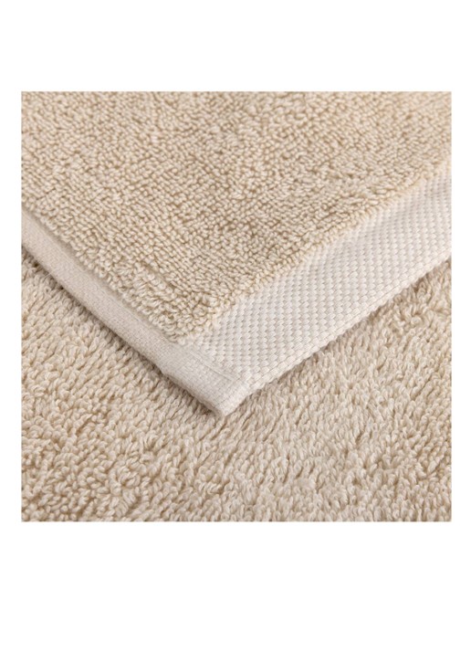 Olivier Desforges Ma Douce badhanddoek 600 gr/m2 - 40 x 60 cm - achterkant 3 beige