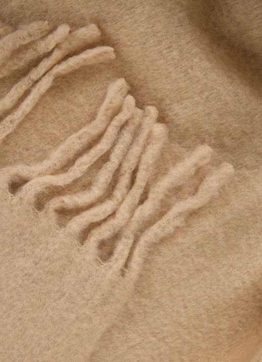 Olivier Desforges TOURBILL Encre       Throw - detail beige