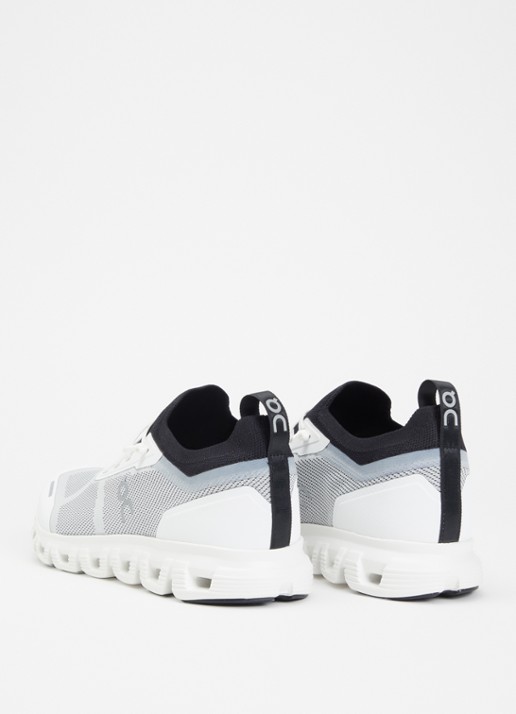 On Cloud 6 Versa sneaker van mesh - achterkant 4 wit