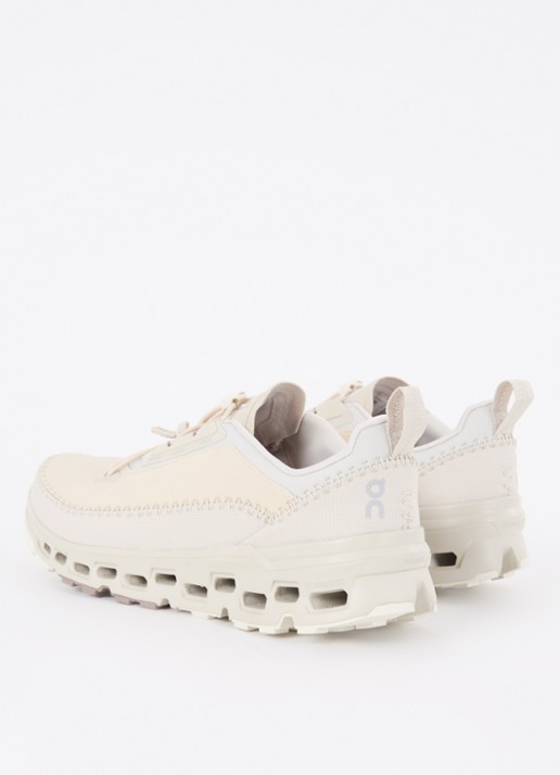 On Cloudaway 2 sneaker met mesh details - achterkant beige