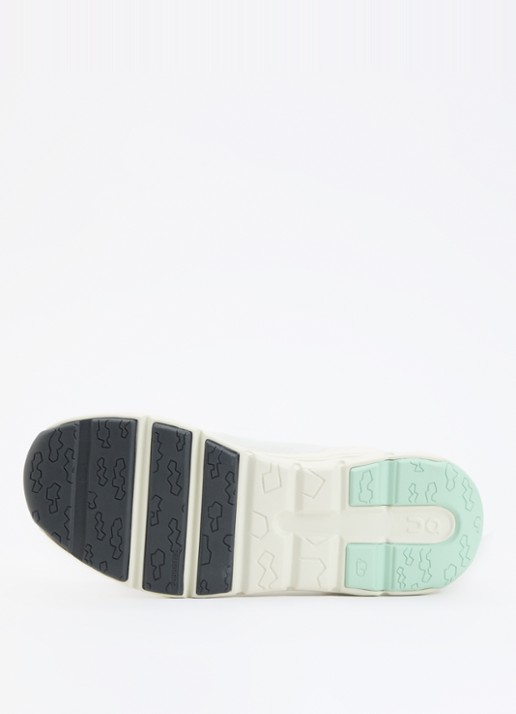 On Cloudleap sneaker met gebreid bovenwerk - detail 2 mint