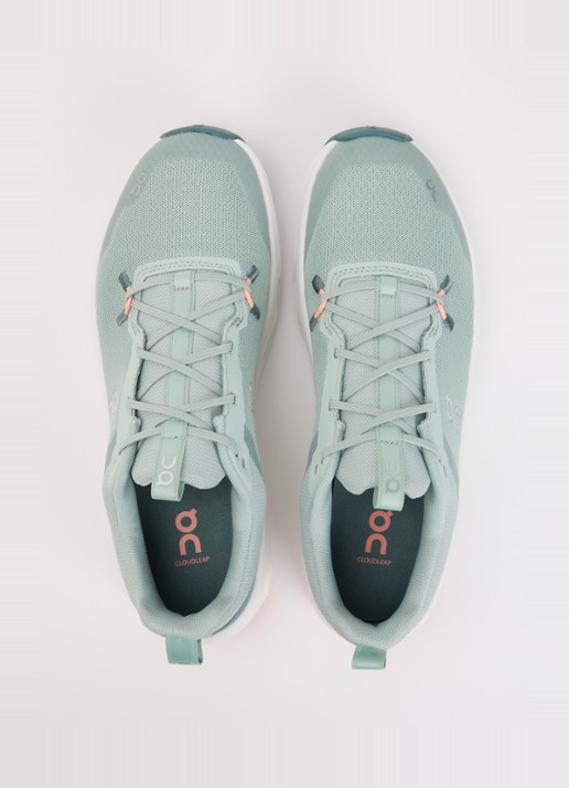 On Cloudleap sneaker met mesh details - detail 4 mint