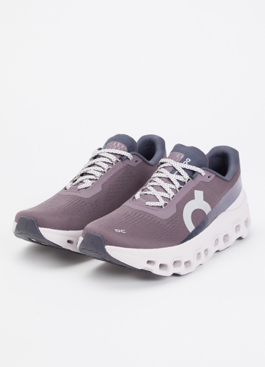 On Cloudmonster sneaker met mesh details - detail 3 paars