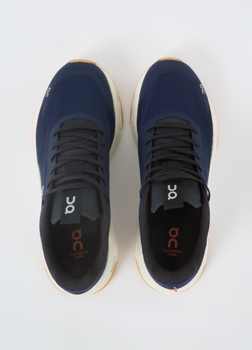 On Cloudnova Form 2 sneaker met mesh details - detail 4 donkerblauw