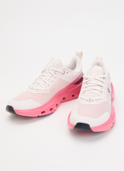 On Cloudpulse Next sneaker van mesh met logo - detail 2 roze