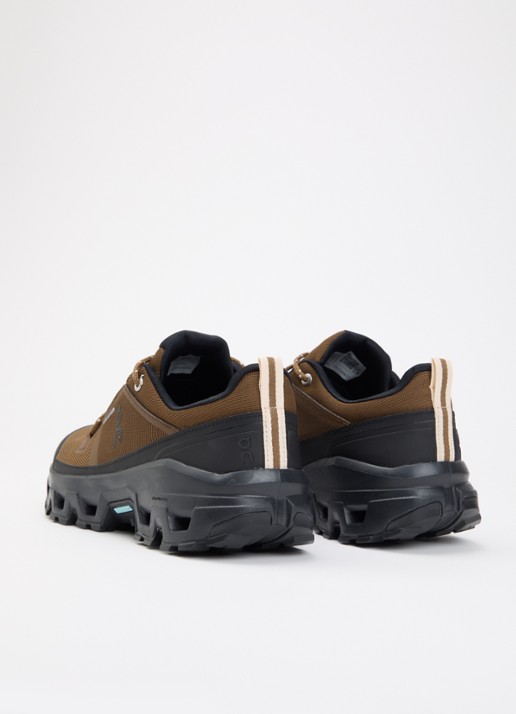On Cloudrock sneaker van mesh met logo - achterkant 5 bruin