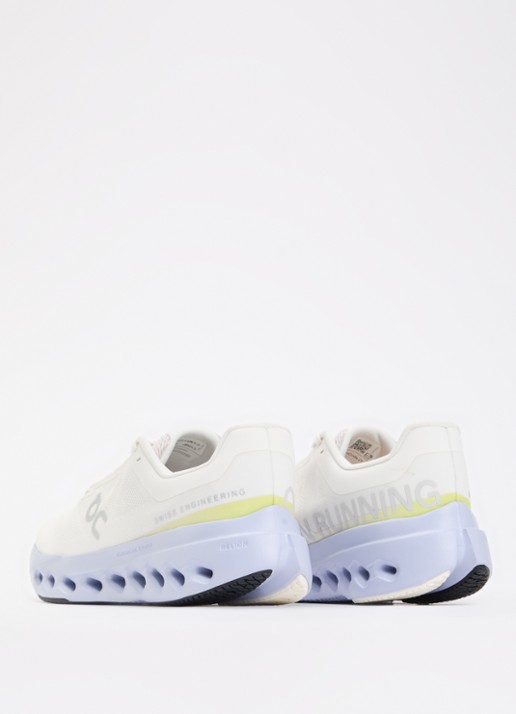 On Cloudsurfer Next sneaker met mesh details - achterkant 2 ivoor