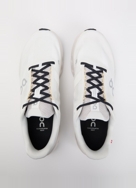 On Cloudsurfer Next sneaker van mesh met logo - detail 4 wit