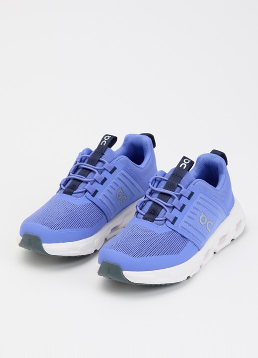On Cloudswift sneaker met mesh details - voorkant 4 lavendel