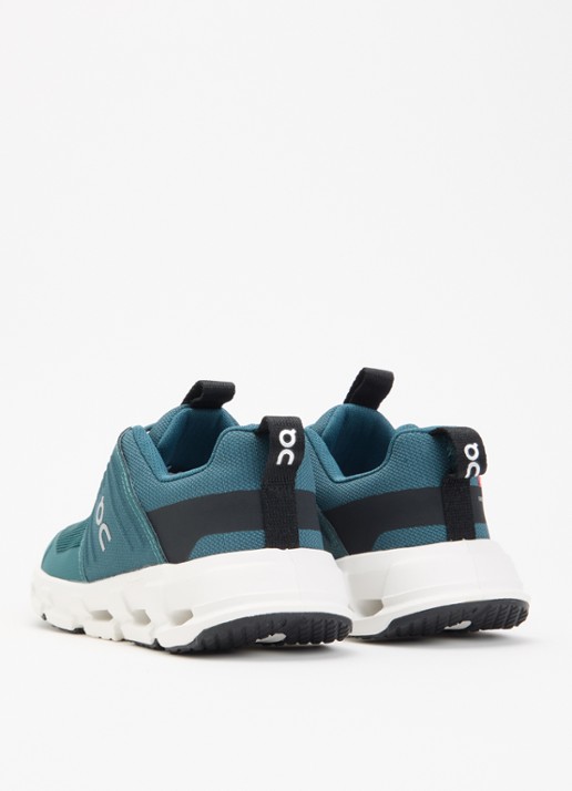 On Cloudswift sneaker van mesh - achterkant 3 groen