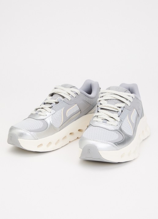 On Cloudtilt Arc sneaker van mesh met metallic details - detail grijs