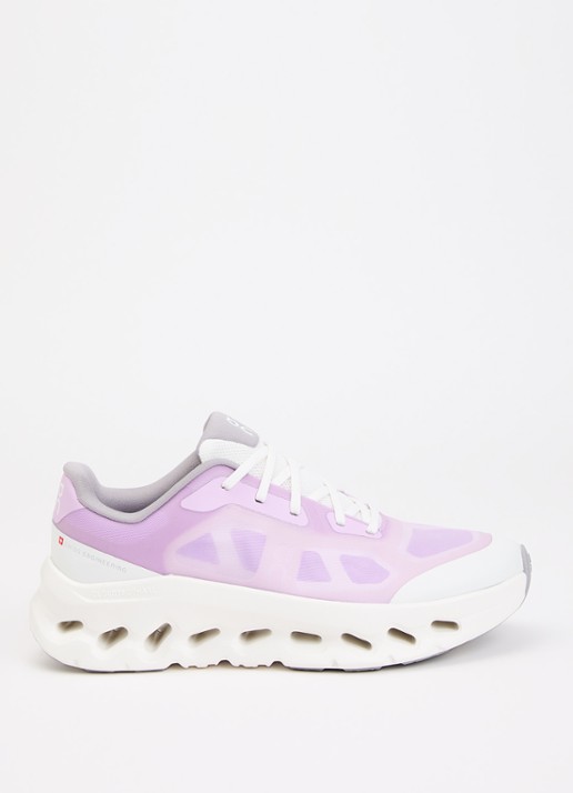 On Cloudtilt Remix sneaker van mesh met logo - voorkant lila