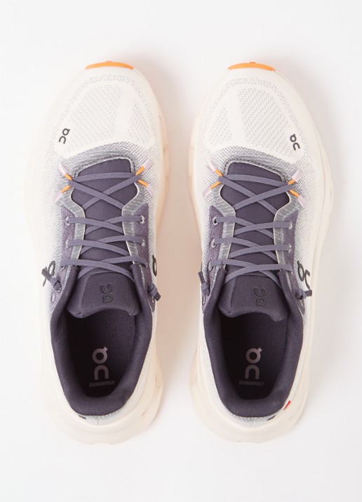On Cloudtilt sneaker met gebreid bovenwerk - detail 4 paars