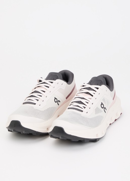On Cloudvista 3 sneaker van mesh met logo - detail 2 creme