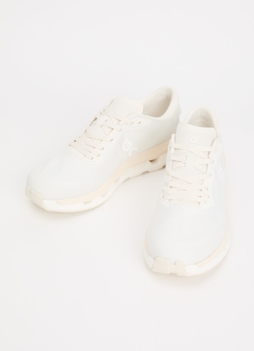On Cloudzone sneaker met gebreid bovenwerk - detail 3 creme